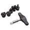 Steelman 6-Piece Oil Drain Plug Wrench Kit for Installing and Removing Plastic Oil Drain Plugs and Bolts 42439 - alternate 1